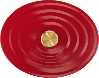 Tefal Air Braadpan, Ovaal 30x23 cm, Rood