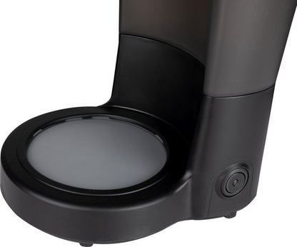 Koffiezetapparaat, Alpina, 1.25 Liter Filterkoffie - Met glazen kan voor 12 kopjes, Warmhoudplaat