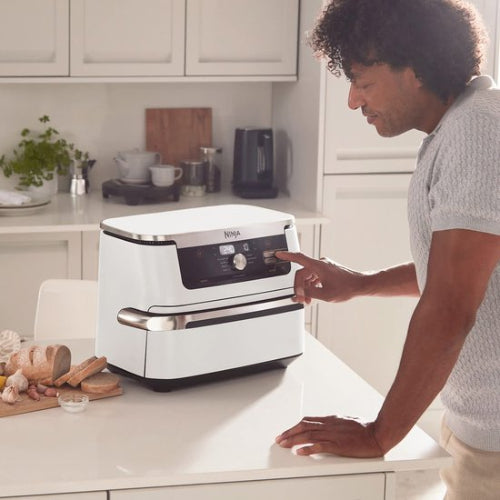 Ninja Foodi Heteluchtoven / Airfryer XXL 10,4L - MegaZone - 2470W - Wit