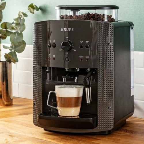 Krups EA810B70 Arabica - Volautomatische Espressomachine - Touchscreen - 1,7L - Zwart/Grijs