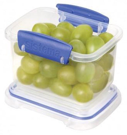 Sistema Klip It, Rechthoekige voorraaddoos, 400ml