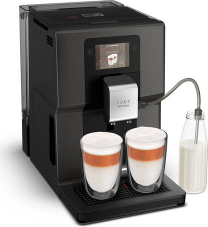 Volautomatische Espressomachine - Krups Intuition Preference EA872B - Touchscreen - Zwart