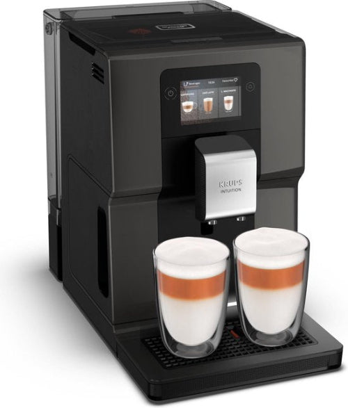 Volautomatische Espressomachine - Krups Intuition Preference EA872B - Touchscreen - Zwart