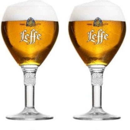 Leffe Bierglazen 33cl - 2 Stuks - Op Voet