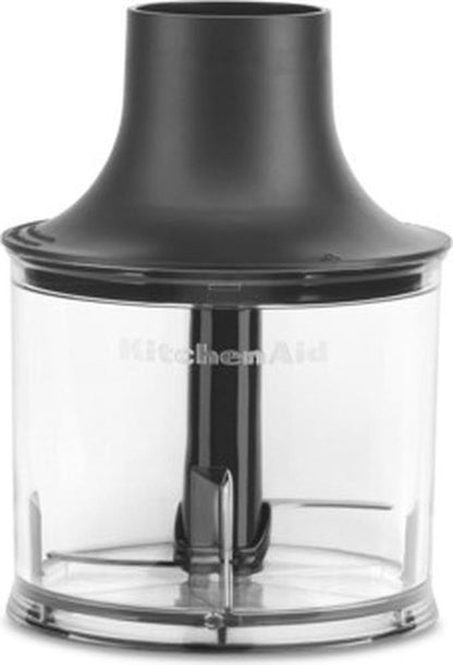 Kitchenaid Staafmixer Set 20cm - Matzwart - Garde + Hakmolen + Mengbeker + Panbeschermer