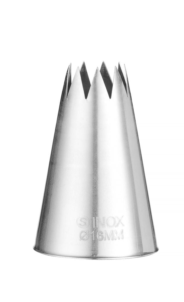 Spuitmondjes - ster, HENDI, ø6-8-10-12-14-16-18, 7 st