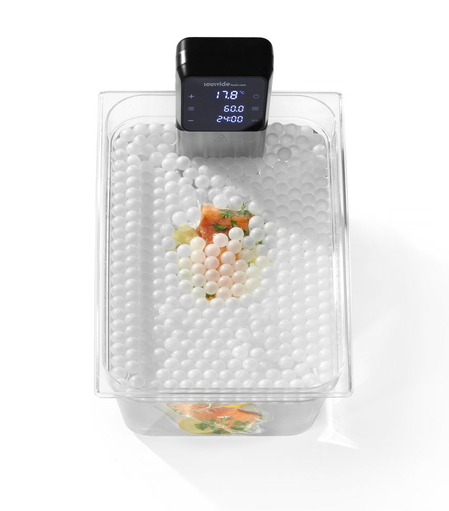 Sous-vide isolatieballen – 500 stuks, HENDI, Wit, ⌀20mm