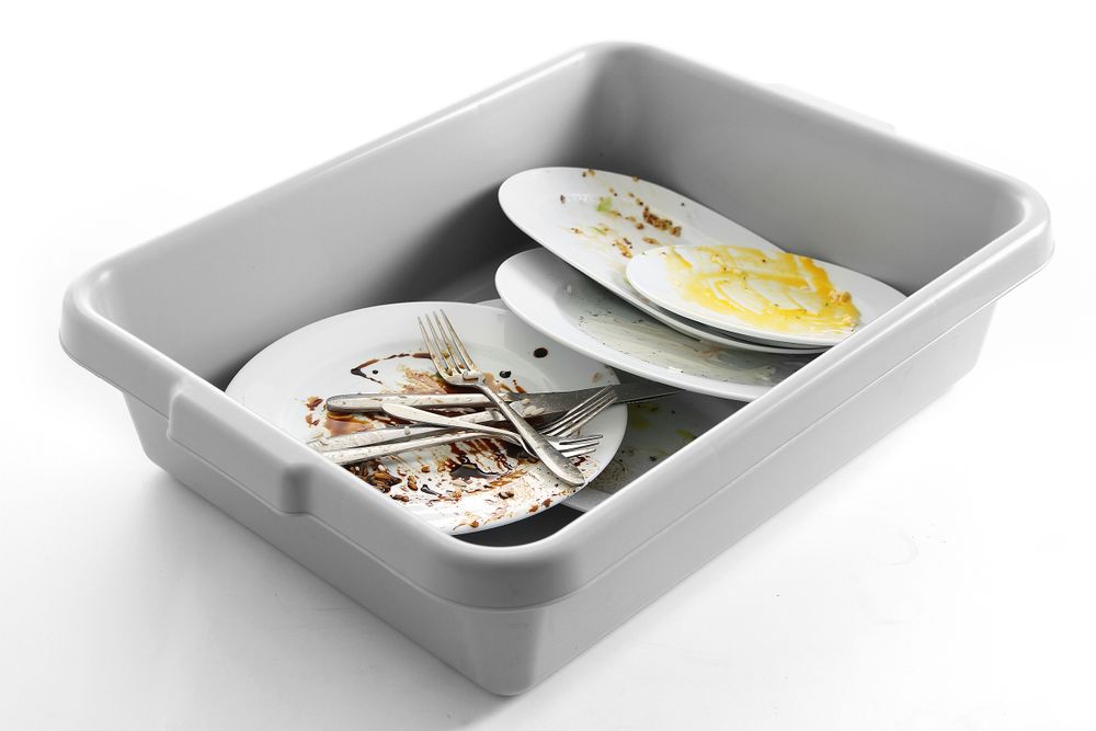 Afruimbak, HENDI, 555x410x(H)130mm