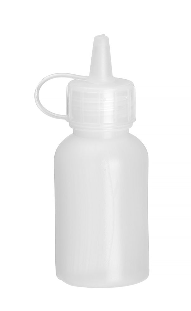 Mini saus dispenser - set van 4 stuks., HENDI, 0,03L, Transparant, ⌀30x(H)85mm