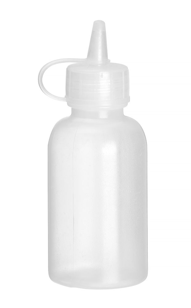 Mini saus dispenser - set van 4 stuks., HENDI, 0,05L, Transparant, ⌀35x(H)100mm