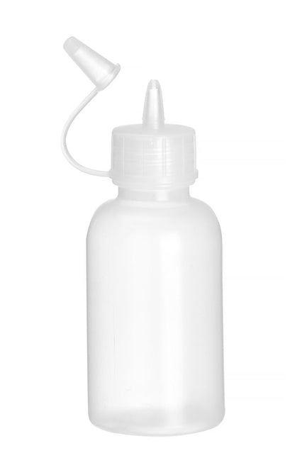 Mini saus dispenser - set van 4 stuks., HENDI, 0,05L, Transparant, ⌀35x(H)100mm