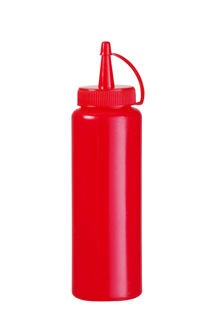 Dispenser flacon, HENDI, 0,2L, Rood, ⌀50x(H)185mm