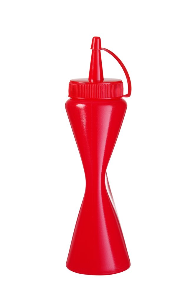 Dispenser flacon, HENDI, 0,2L, Rood, ⌀50x(H)185mm