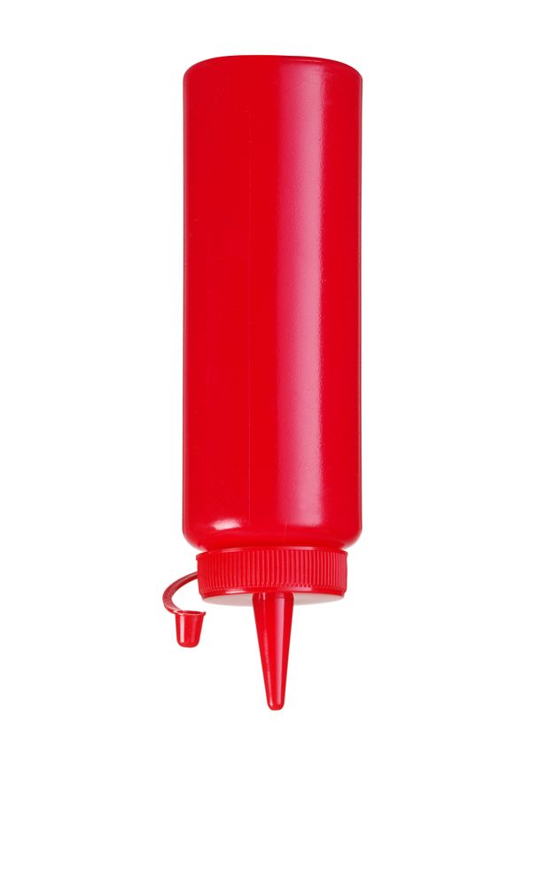 Dispenser flacon, HENDI, 0,2L, Rood, ⌀50x(H)185mm