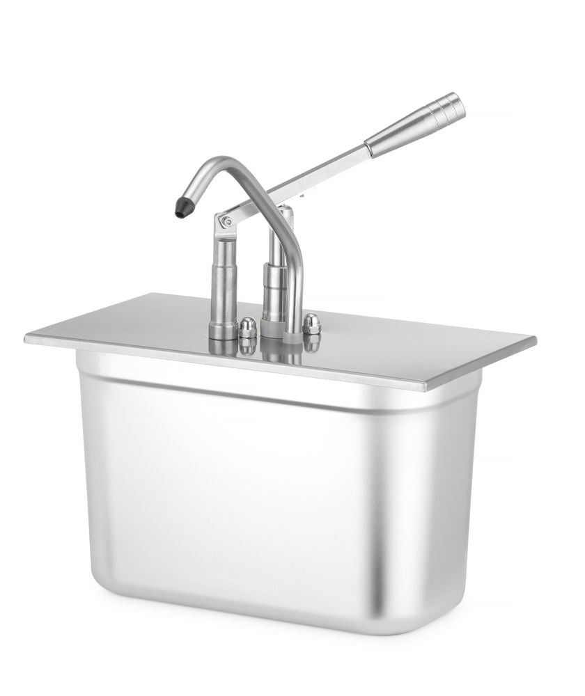 Deksel met pomp voor GN-containers, HENDI, GN 1/3, 330x180mm