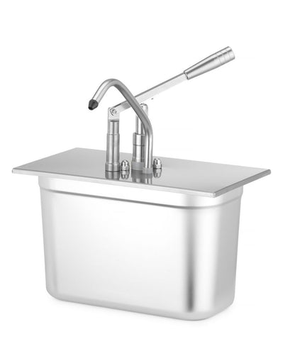 Deksel met pomp voor GN-containers, HENDI, GN 1/3, 330x180mm