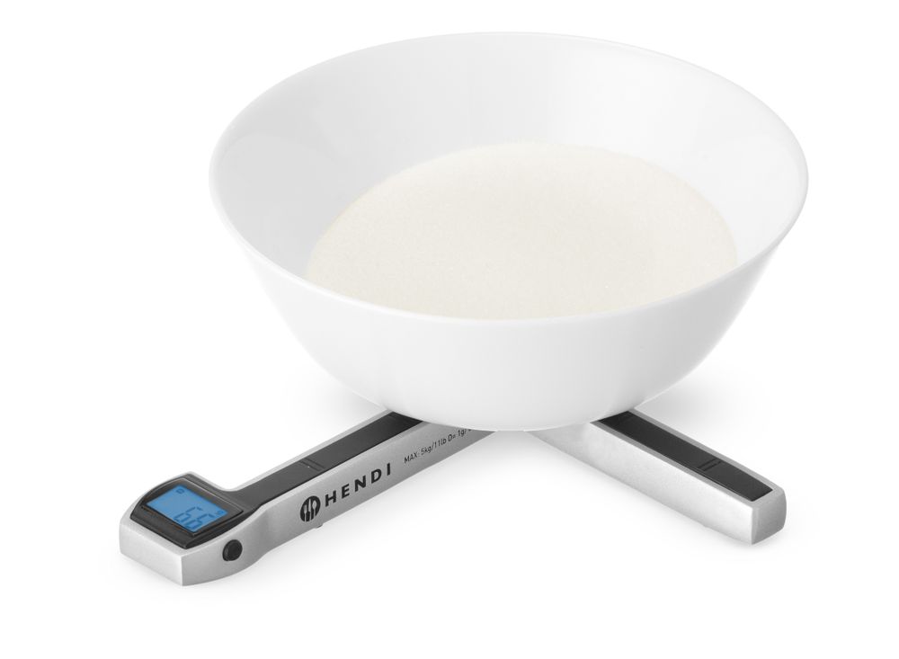 Opvouwbare keukenweegschaal, HENDI, 219x180x(H)16mm