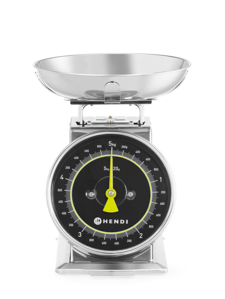 Mechanische keukenweegschaal, HENDI, 207x231x(H)254mm