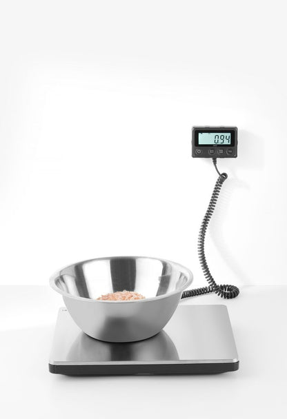 Digitale weegschaal tot 200 kg, HENDI, 298x248x(H)37mm