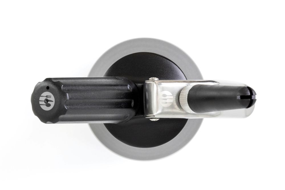 Slagroomapparaat Kitchen Line zwart, HENDI, Kitchen Line, 0,95L, Zwart, ⌀95x(H)320mm