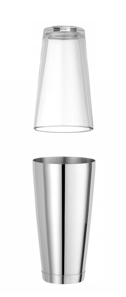 Boston shaker, BarUp, shaker, 0,8L, ⌀90x(H)175mm