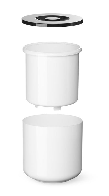 IJsemmer wit dubbelwandig, BarUp, 5L, Wit, ⌀190x(H)200mm