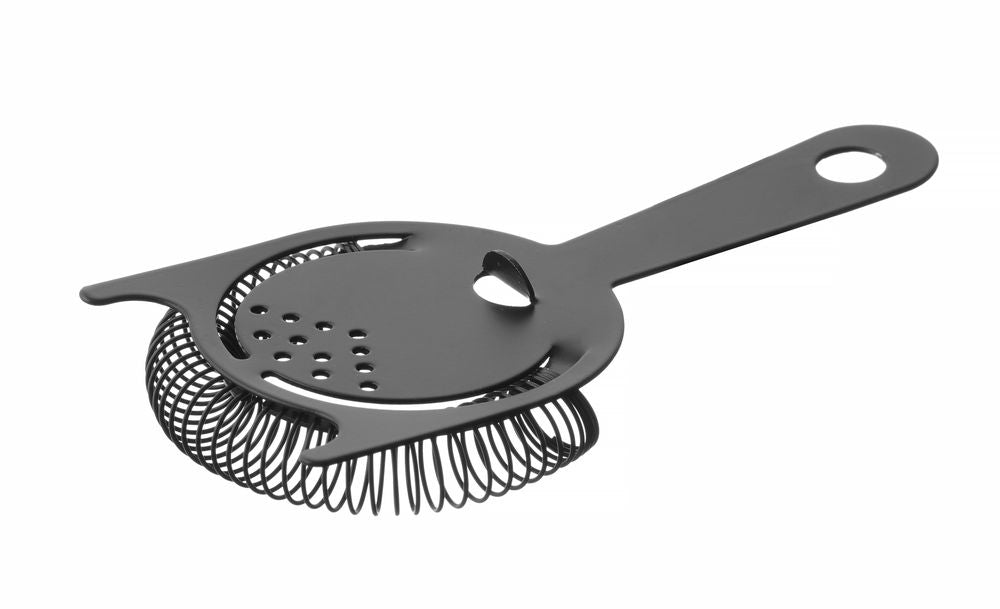 Hawthorne strainer, BarUp, Zwart, 160x75x(H)15mm