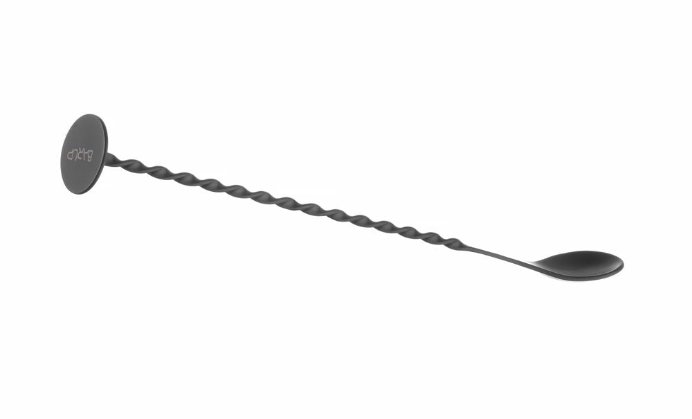 Barlepel met stamper, BarUp, Zwart, 280x35mm