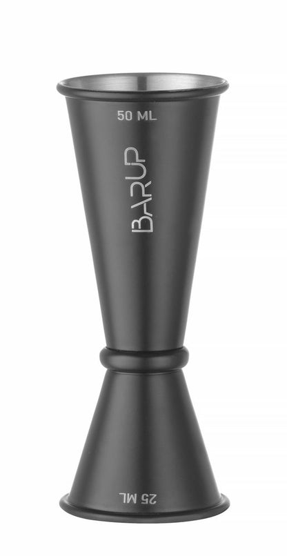 Barmaatje 25/50 ml, BarUp, Zwart, ⌀44x(H)110mm