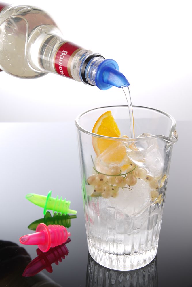 Doorschenkers, BarUp, 2 blauw, 2 rood, 2 groen, Rood, 6 st