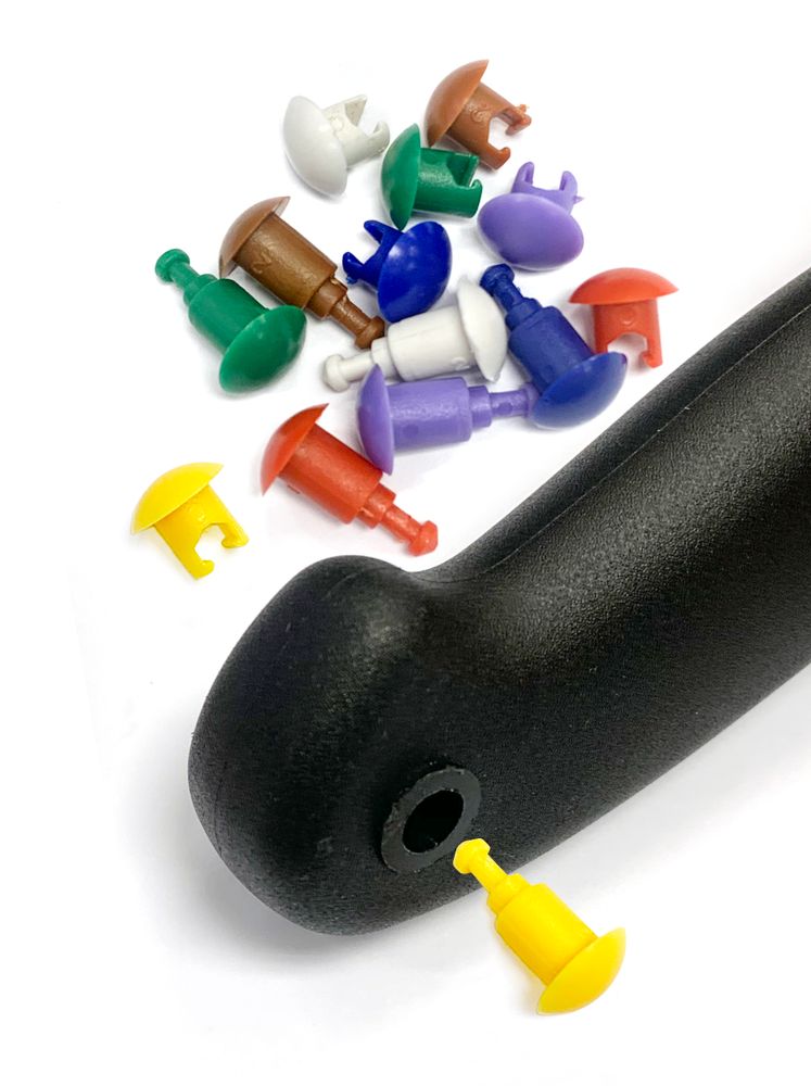 Pizzasnijder, HENDI, Zwart, (L)230mm