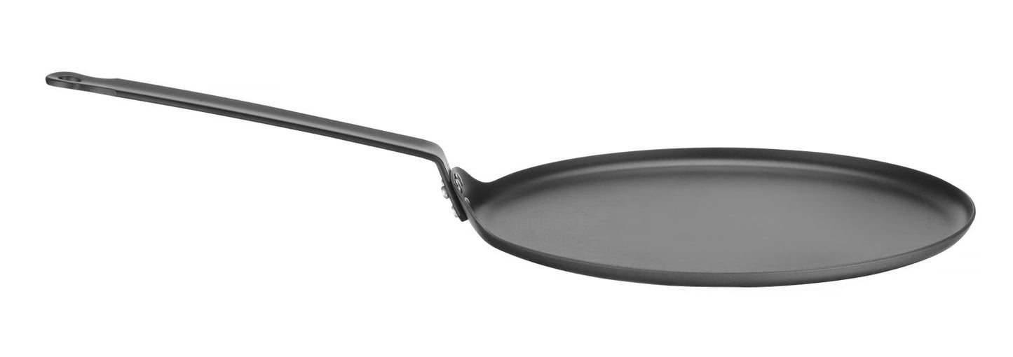 Hendi Pannenkoekenpan Carbon staal, ø280x(H)85mm, Alle warmtebronnen