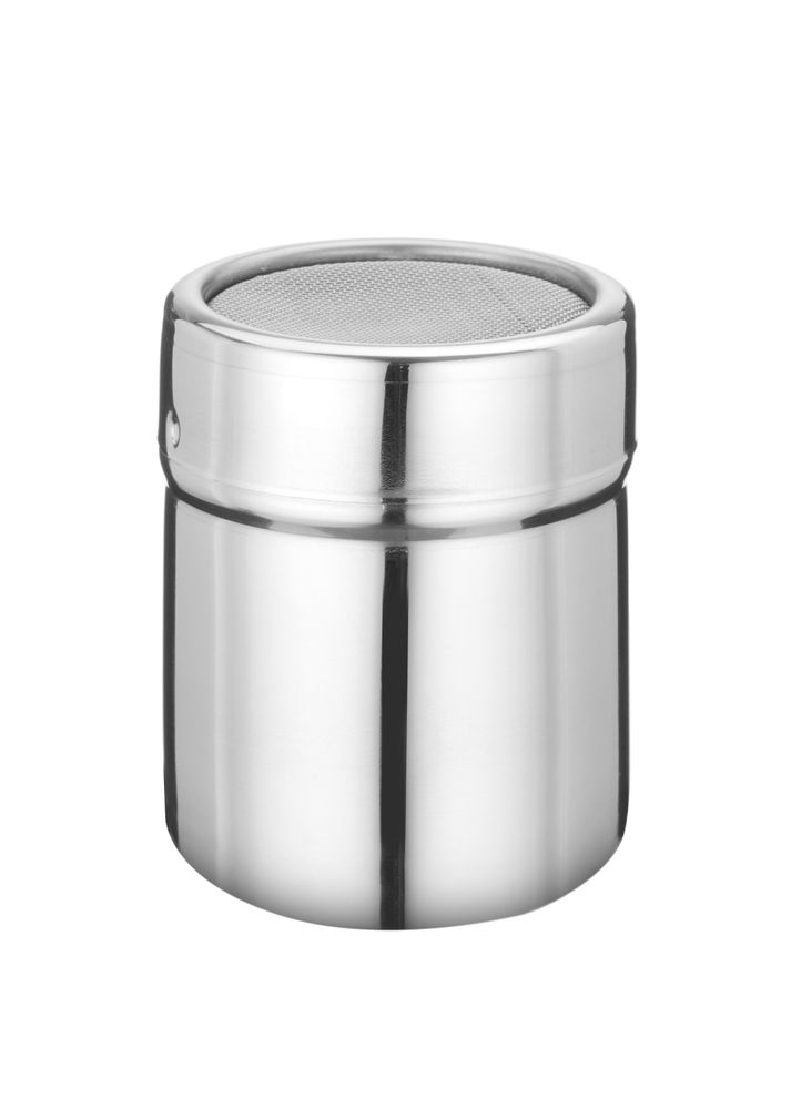 Strooibus, HENDI, poederstrooier met gaas, ⌀55x(H)75mm