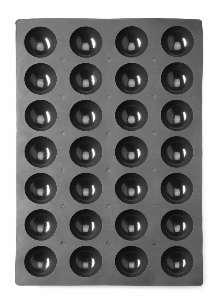 Siliconen bakvorm SEMI-SPHERE, 600x395x(H)35mm