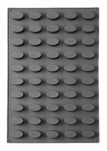 Siliconen bakvorm OVAL, 570x375x(H)20mm