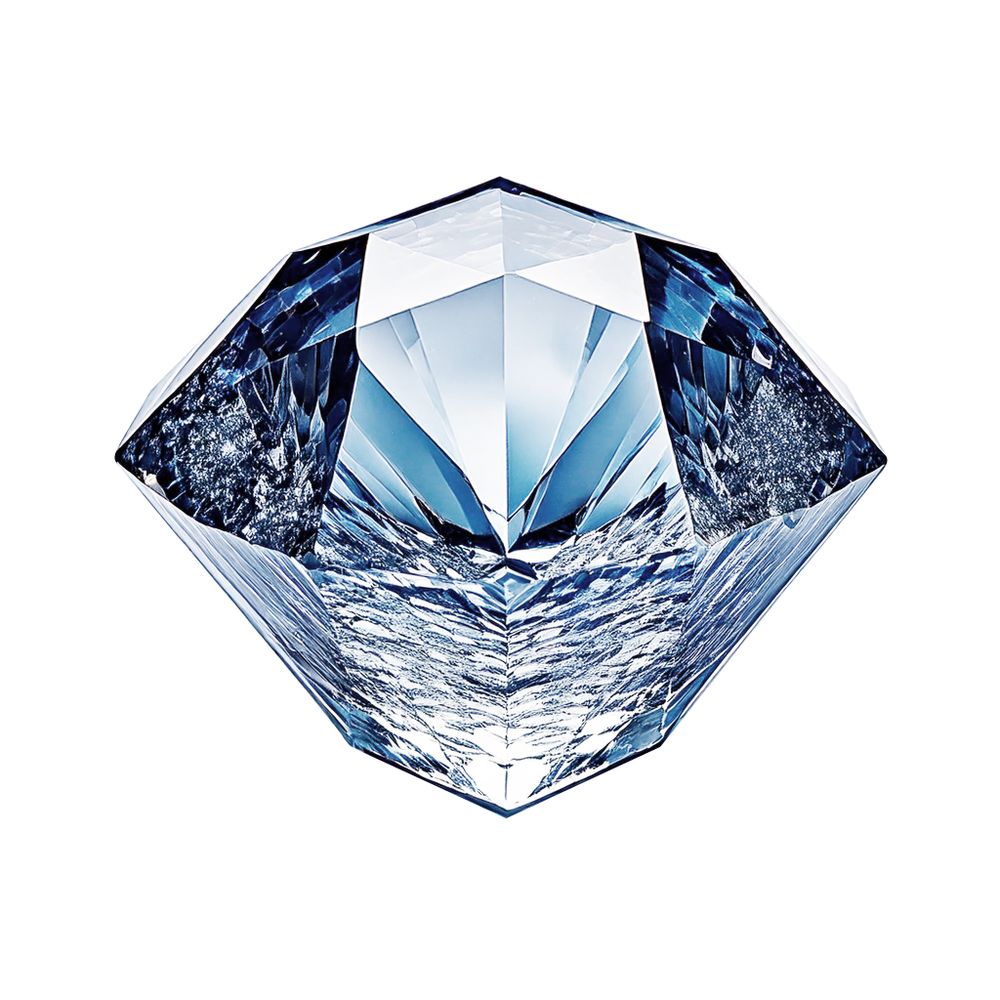 IJsblokjesvorm edelstenen, BarUp, Blauw, 2 st., 190x105x(H)30mm