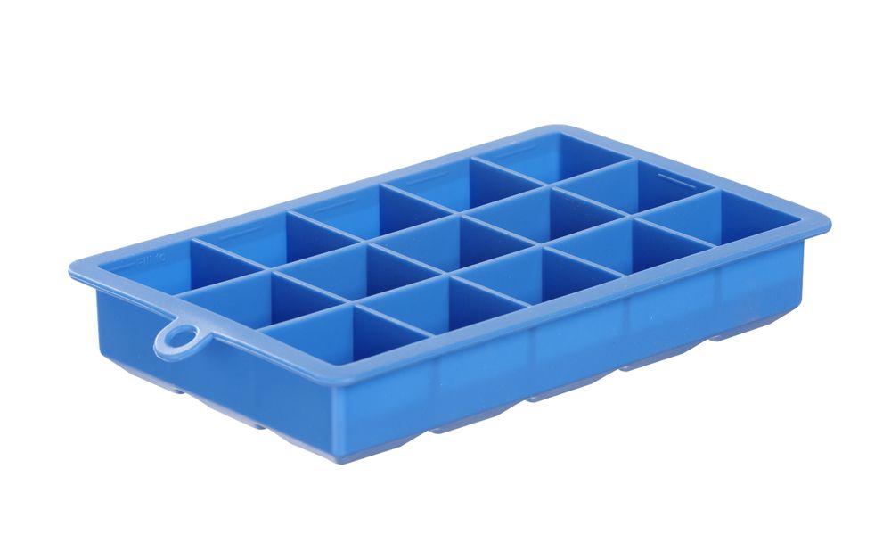 IJsblokjesvorm, BarUp, Blauw, 190x120x(H)35mm