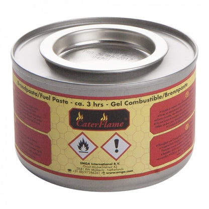 Caterflame Brandpasta in Blik, Zonder lont, Bio ethanol, 1 stuk à 200 gram