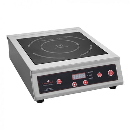 CaterChef Inductiekookplaat - 1 Zone - 3500 Watt - RVS - Digitaal