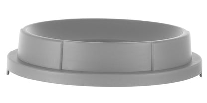 Open deksel voor ronde afvalbak, AmerBox, past op 691038, Lichtgrijs, ⌀570x(H)135mm