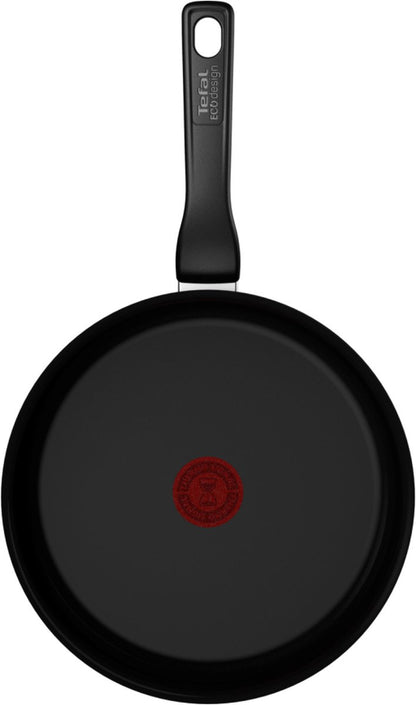 Tefal Renew Black Keramische Hapjespan Ø 24 cm, Alle Warmtebronnen