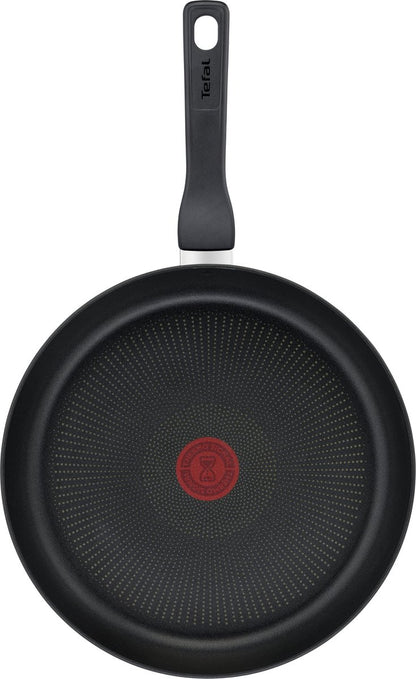 Tefal Hard Titanium PRO Pannenset Koekenpan Ø 24/28 cm, Alle Warmtebronnen