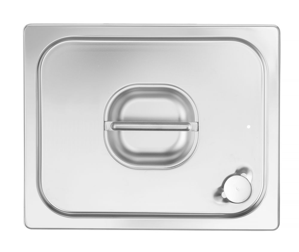 Deksel voor GN containers met siliconenrand, HENDI, Profi Line, GN 1/2, 265x325mm
