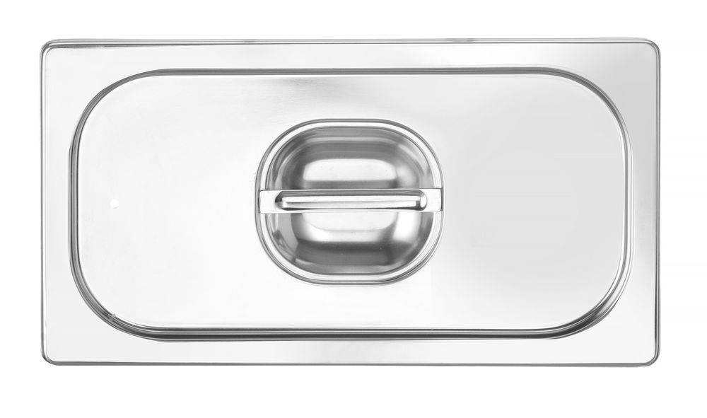 Deksel voor GN containers met siliconenrand, HENDI, Profi Line, GN 1/3, 325x176mm