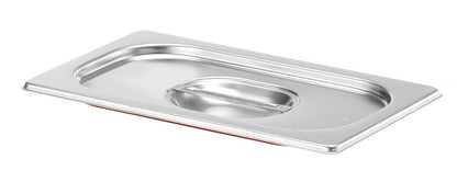 Deksel voor GN containers met siliconenrand, HENDI, Profi Line, GN 1/4, 265x162mm