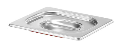 Deksel voor GN containers met siliconenrand, HENDI, Profi Line, GN 1/6, 176x162mm