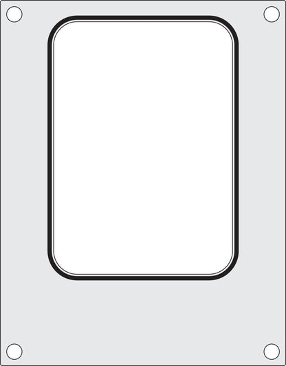 Traysealer matrix, HENDI, container 187x137 mm