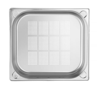 Container GN 2/3 geperforeerd, HENDI, Kitchen Line, GN 2/3, 5,5L, (H)65mm