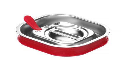 Deksel voor GN containers met siliconenrand, HENDI, Kitchen Line, GN 1/6, 156x142mm