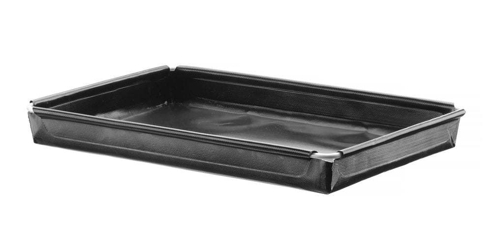 Ovenschaal voor Speedovens, non-stick coating, versterkt, HENDI, Zwart, 290x190x(H)30mm